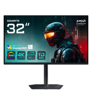 GIGABYTE MO32U computer monitor 80 cm (31.5") 3840 x 2160 Pixels 4K Ultra HD OLED Zwart