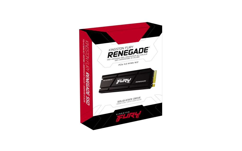 Kingston Technology 2000G RENEGADE PCIe 4.0 NVMe SSD MET HEATSINK - Afbeelding 4