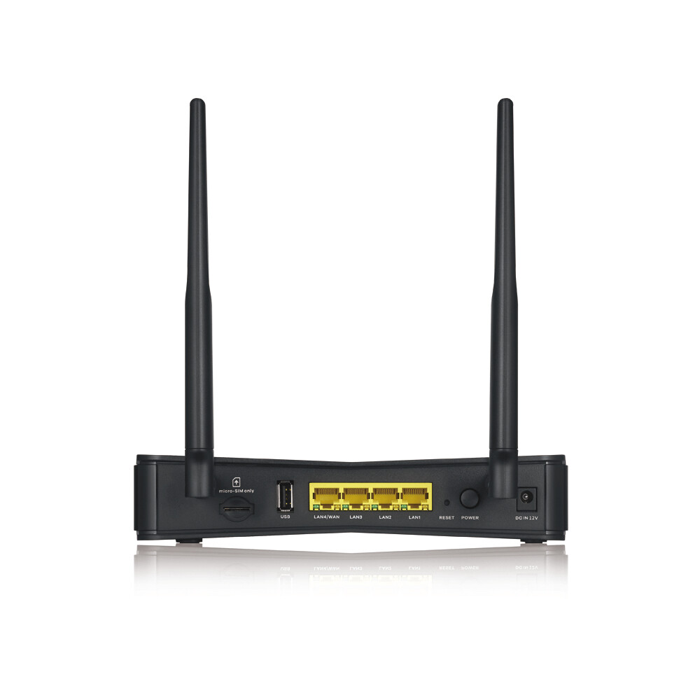 Zyxel LTE3301-PLUS draadloze router Gigabit Ethernet Dual-band (2.4 GHz / 5 GHz) 4G Zwart - Afbeelding 4