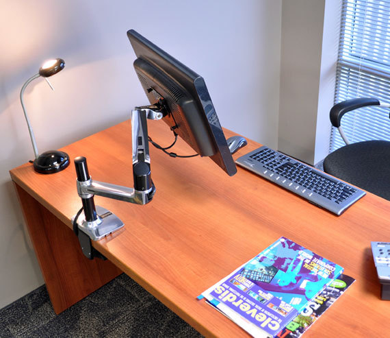 Ergotron LX Series Desk Mount LCD Arm, Tall Pole 86,4 cm (34") Bureau Zwart - Afbeelding 5