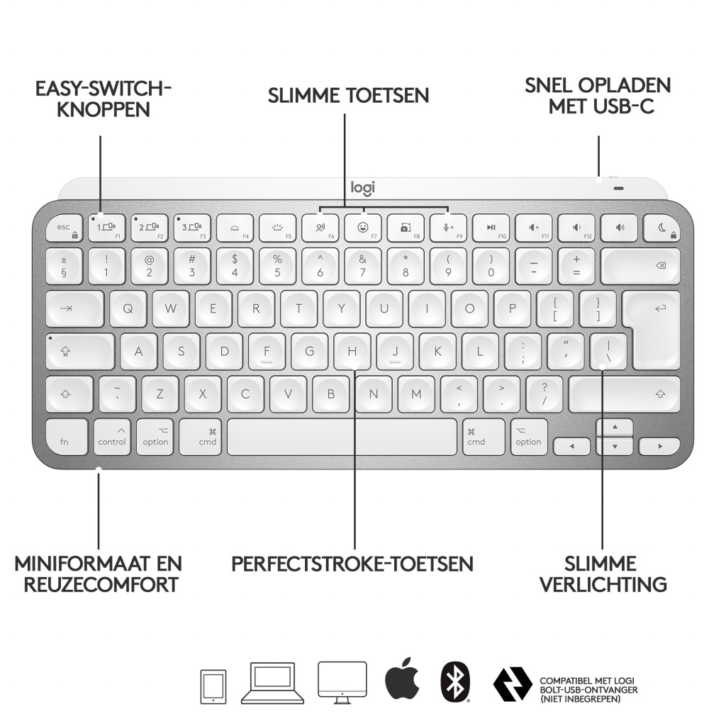 Logitech MX Keys Mini for Mac - Afbeelding 6
