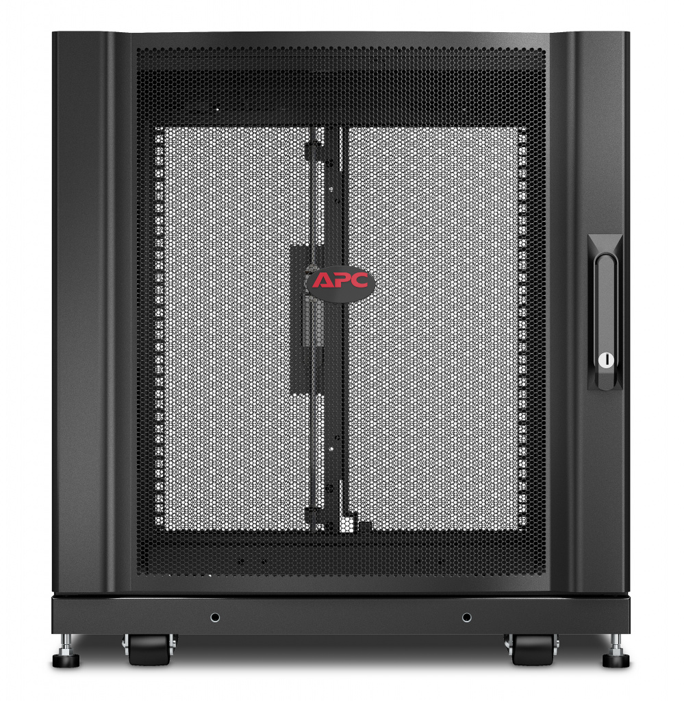 APC NetShelter SX AR3103 12U 600mm(b) x 1070mm(d) 19" IT rack met zijpanelen - Afbeelding 4