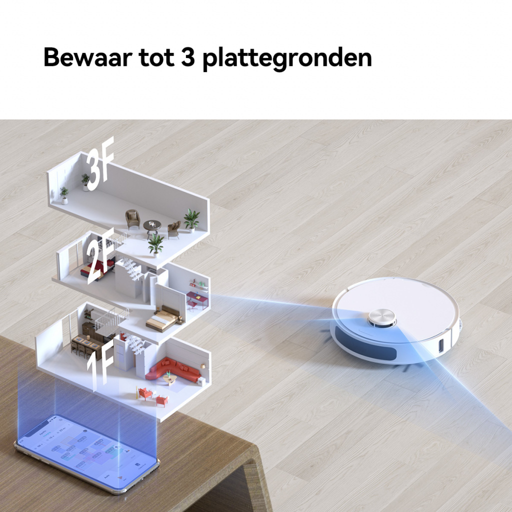 Imou RV3 0,32 l Stofzak Wit - Afbeelding 18