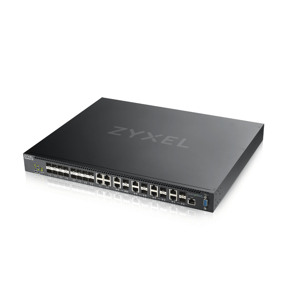 Zyxel XS3800-28 Managed L2+ 10G Ethernet (100/1000/10000) Zwart - Afbeelding 4