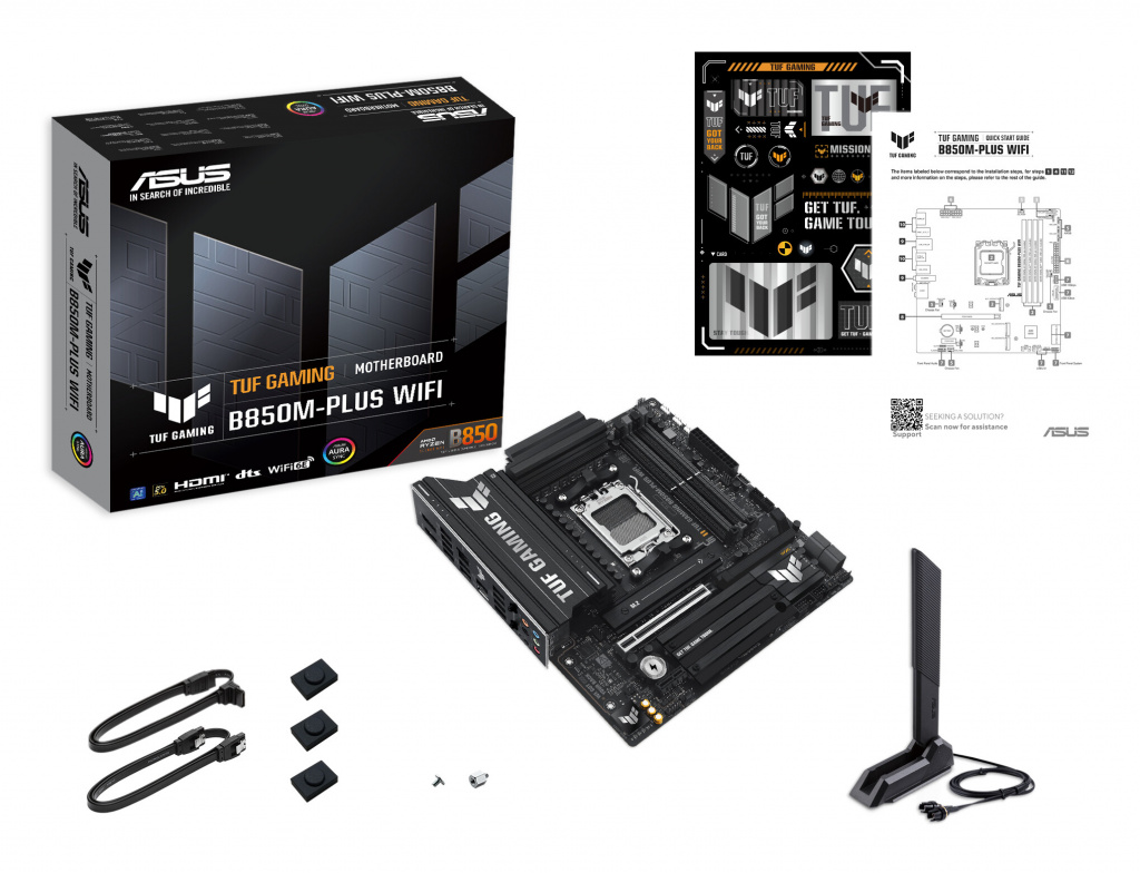 ASUS TUF GAMING B850M-PLUS WIFI AMD B850 Socket AM5 micro ATX - Afbeelding 12