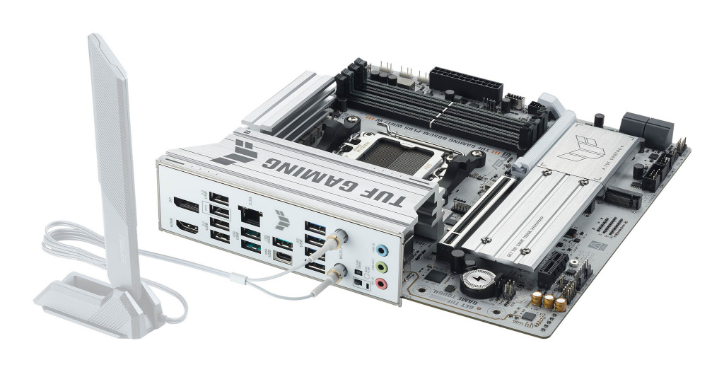 ASUS TUF GAMING B850M-PLUS WIFI7 W AMD B850 Socket AM5 micro ATX - Afbeelding 6