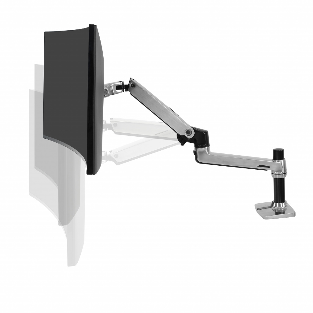 Ergotron LX Series Desk Mount LCD Arm 86,4 cm (34") Bureau Zwart - Afbeelding 8