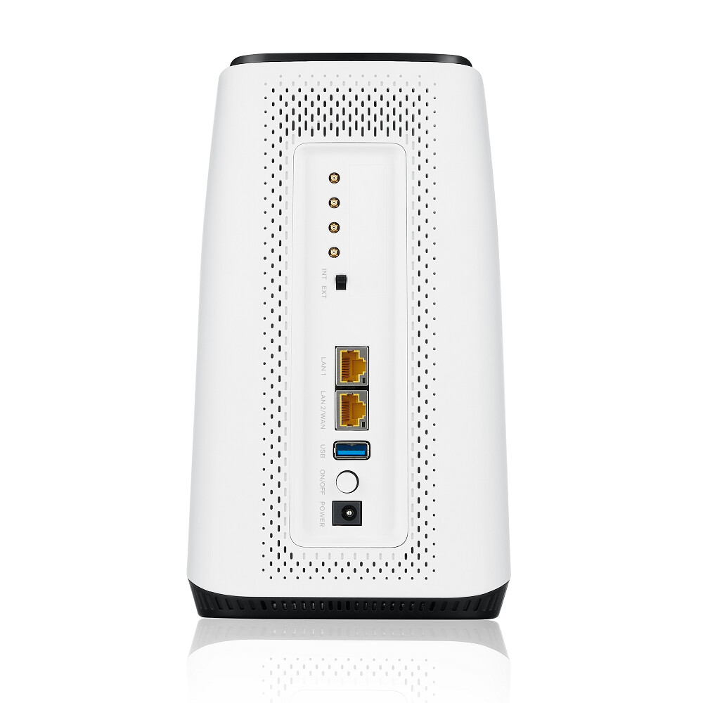 Zyxel FWA510 draadloze router Multi-Gigabit Ethernet Tri-band (2.4 GHz / 5 GHz / 5 GHz) 5G Zwart, Wit - Afbeelding 4