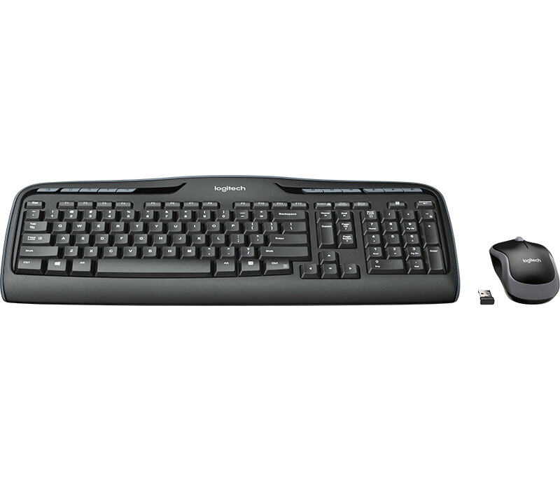 Logitech Wireless Combo MK330 toetsenbord Inclusief muis Thuis USB QWERTY Brits Engels Zwart - Afbeelding 4