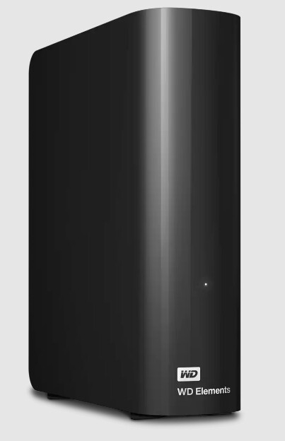 Western Digital Elements WDBWLG0200HBK-EESN externe harde schijf 20 TB USB Type-A 2.0/3.2 Gen 1 (3.1 Gen 1) Zwart - Afbeelding 3