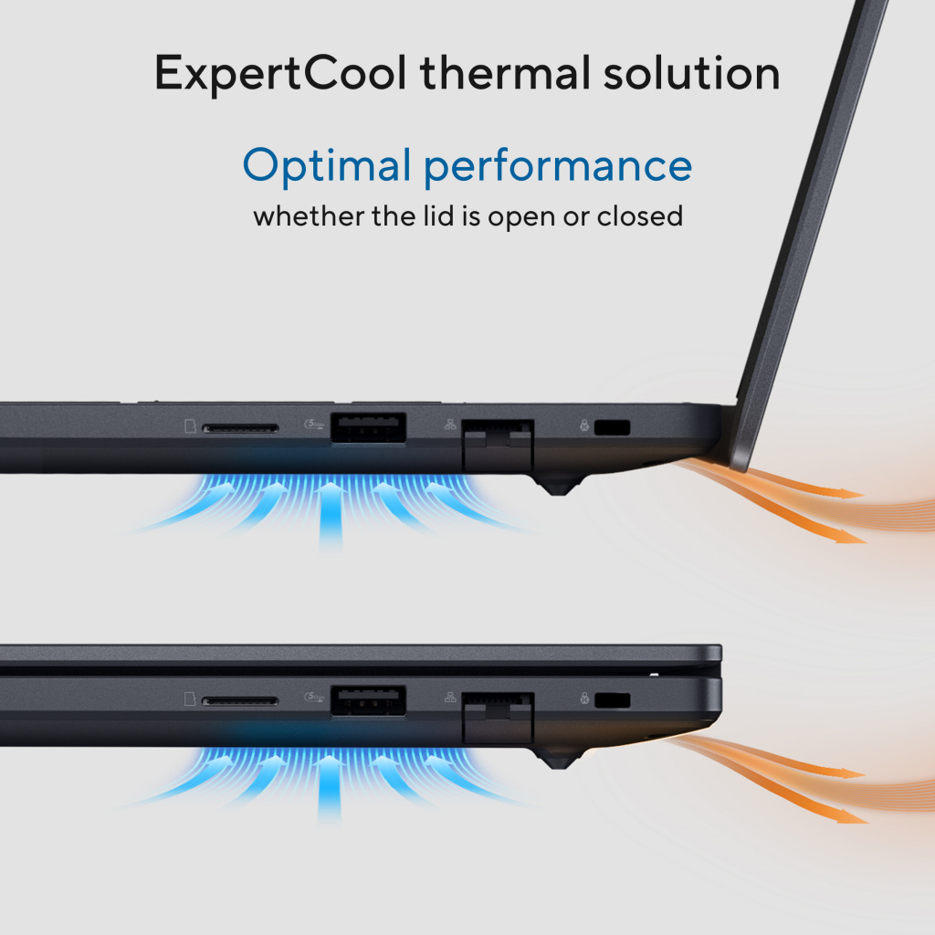 ASUS ExpertBook B3 B3605CCA-MB1196X Intel Core Ultra 7 255H Laptop 40,6 cm (16") WUXGA 16 GB DDR5-SDRAM 512 GB SSD Wi-Fi 6E (802 - Afbeelding 16