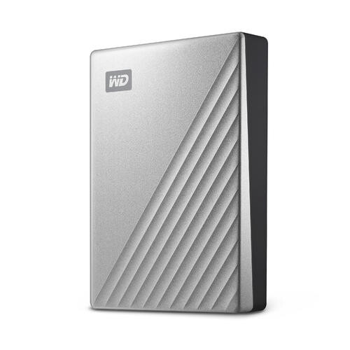 Western Digital WDBPMV0040BSL-WESN externe harde schijf 4 TB USB Type-C 3.2 Gen 1 (3.1 Gen 1) Zilver - Afbeelding 3