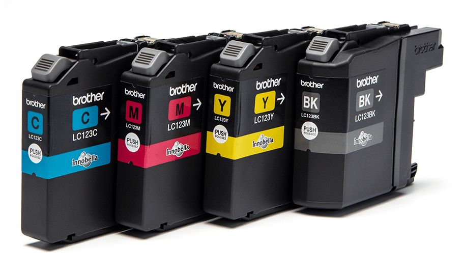 Brother LC-123VALBP inktcartridge 4 stuk(s) Origineel Zwart, Cyaan, Magenta, Geel - Afbeelding 2