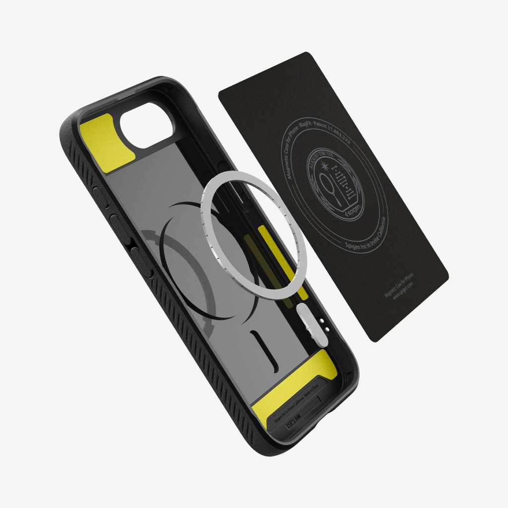 Spigen Rugged Armor (MagFit) mobiele telefoon behuizingen 15,5 cm (6.1") Hoes Zwart - Afbeelding 4