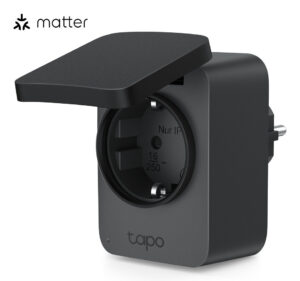 TP-Link Tapo P410M smart plug 3680 W Thuis Zwart