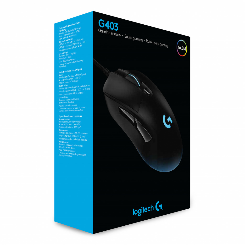Logitech G G403 HERO - Afbeelding 23