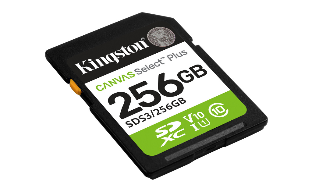 Kingston Technology 256GB SDXC Canvas Select Plus Gen3 150MB/s C10 UHS-I U1 V10 - Afbeelding 2