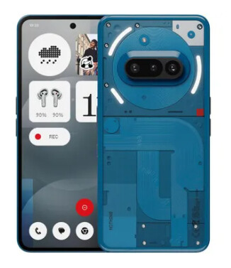 Nothing Phone (3a) 17,2 cm (6.77") Dual SIM Android 15 5G USB Type-C 12 GB 256 GB 5000 mAh Blauw