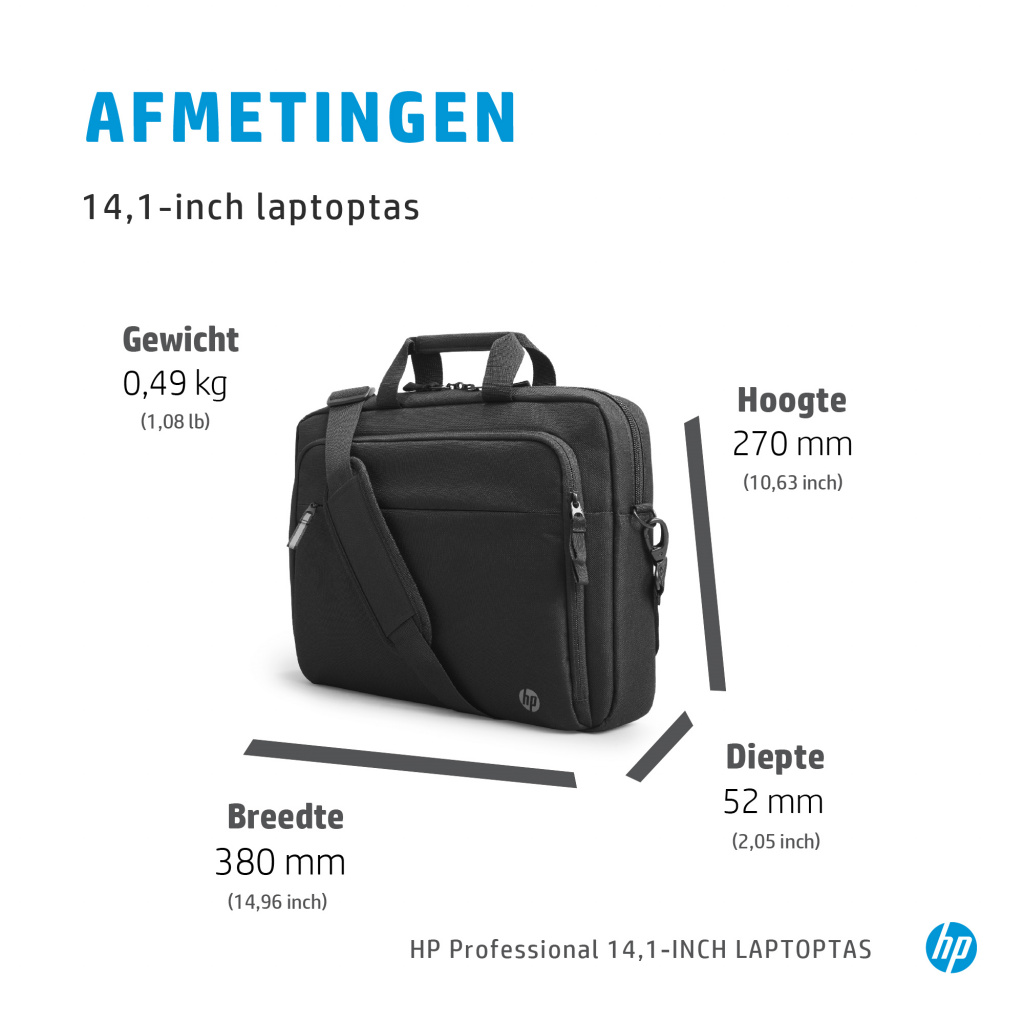 HP Professionele Laptoptas van 14,1 inch - Afbeelding 4