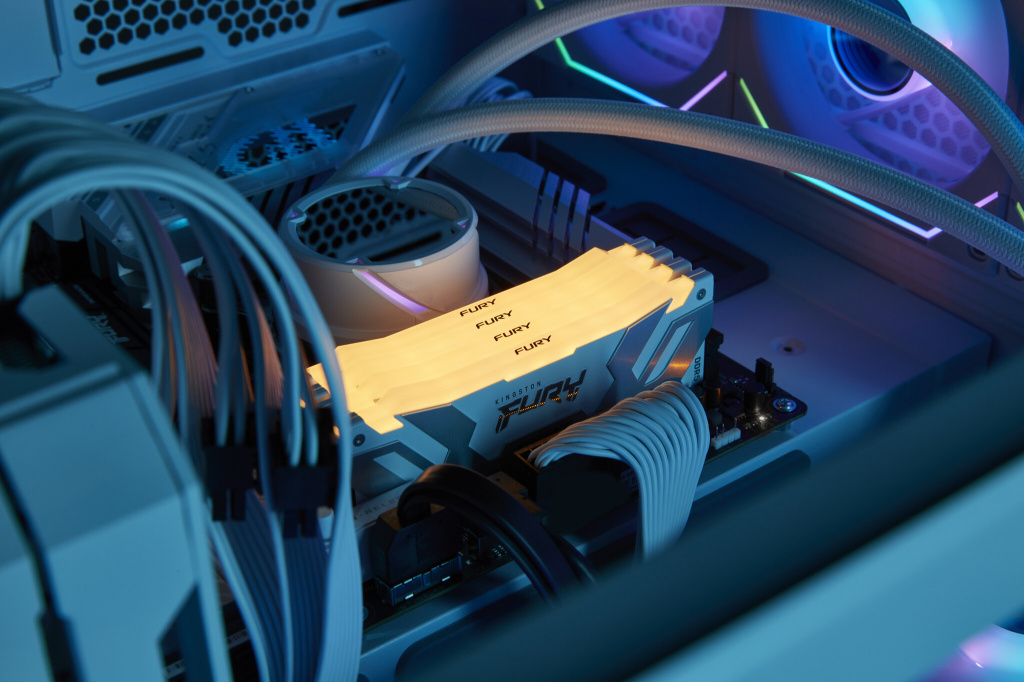 Kingston Technology FURY 24GB 8800MT/s DDR5 CL42 CUDIMM Renegade RGB White - Afbeelding 11