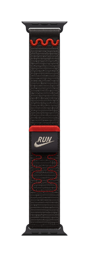 Apple Nike Sport Loop Band Zwart Nylon, Gerecycled polyester, Spandex - Afbeelding 3