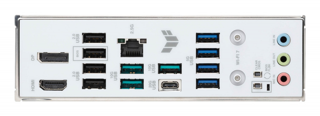 ASUS TUF GAMING B850M-PLUS WIFI7 W AMD B850 Socket AM5 micro ATX - Afbeelding 5