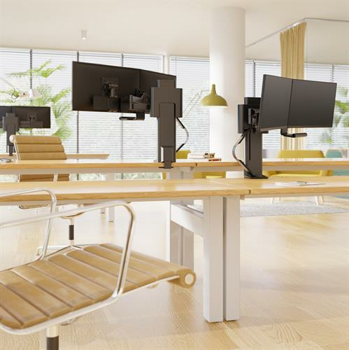 Ergotron TRACE 45-631-224 flat panel bureau steun 68,6 cm (27") Zwart - Afbeelding 6