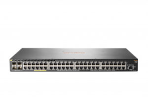 Hewlett Packard Enterprise Aruba 2930F 48G PoE+ 4SFP Managed L3 Gigabit Ethernet (10/100/1000) Power over Ethernet (PoE) 1U Gri