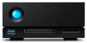 LaCie 1big Dock disk array 30 TB Desktop Zwart