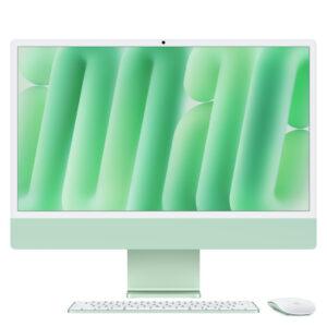 Apple iMac Apple M M4 59,7 cm (23.5") 4480 x 2520 Pixels Alles-in-één-pc 16 GB 512 GB SSD macOS Sequoia Wi-Fi 6E (802.11ax) Groe