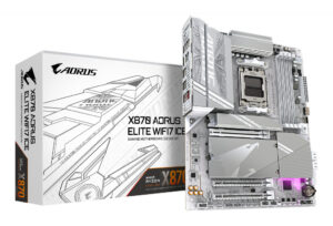 GIGABYTE X870 AORUS ELITE WIFI7 ICE AMD X870 Socket AM5 ATX