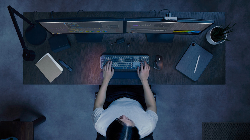 Logitech Master 920-011614 toetsenbord Inclusief muis Kantoor Bluetooth QWERTY US International Grafiet - Afbeelding 16