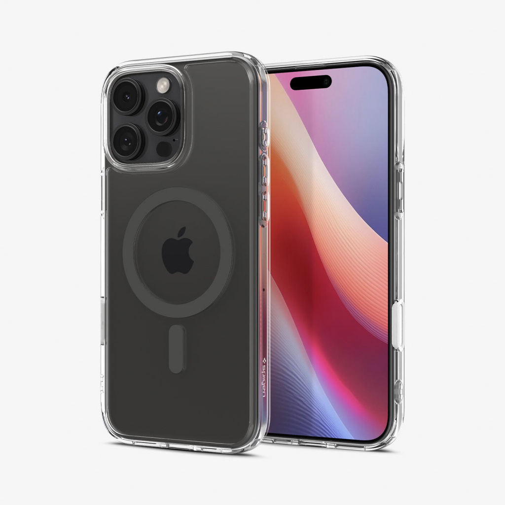 Spigen iPhone 16 Pro Max Case mobiele telefoon behuizingen Grafiet - Afbeelding 3