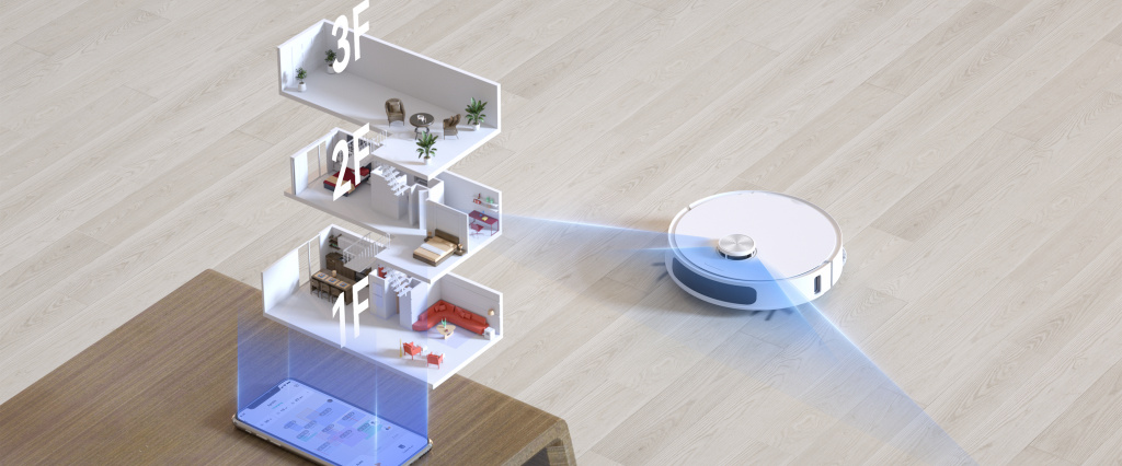 Imou RV3 0,32 l Stofzak Wit - Afbeelding 3