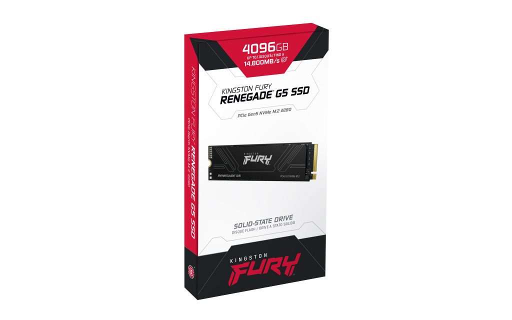 Kingston Technology 4T FURY RENEGADE G5 M.2 2280 NVMe SSD - Afbeelding 4