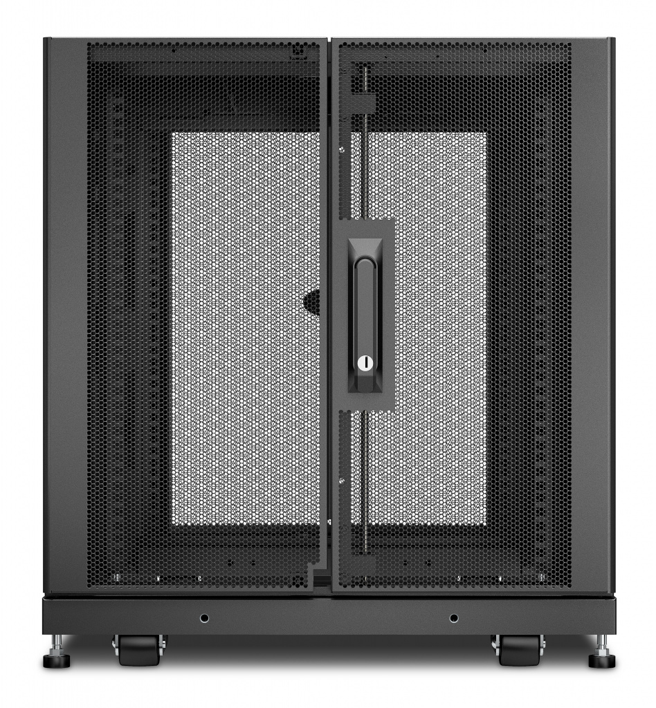 APC NetShelter SX AR3103 12U 600mm(b) x 1070mm(d) 19" IT rack met zijpanelen - Afbeelding 2