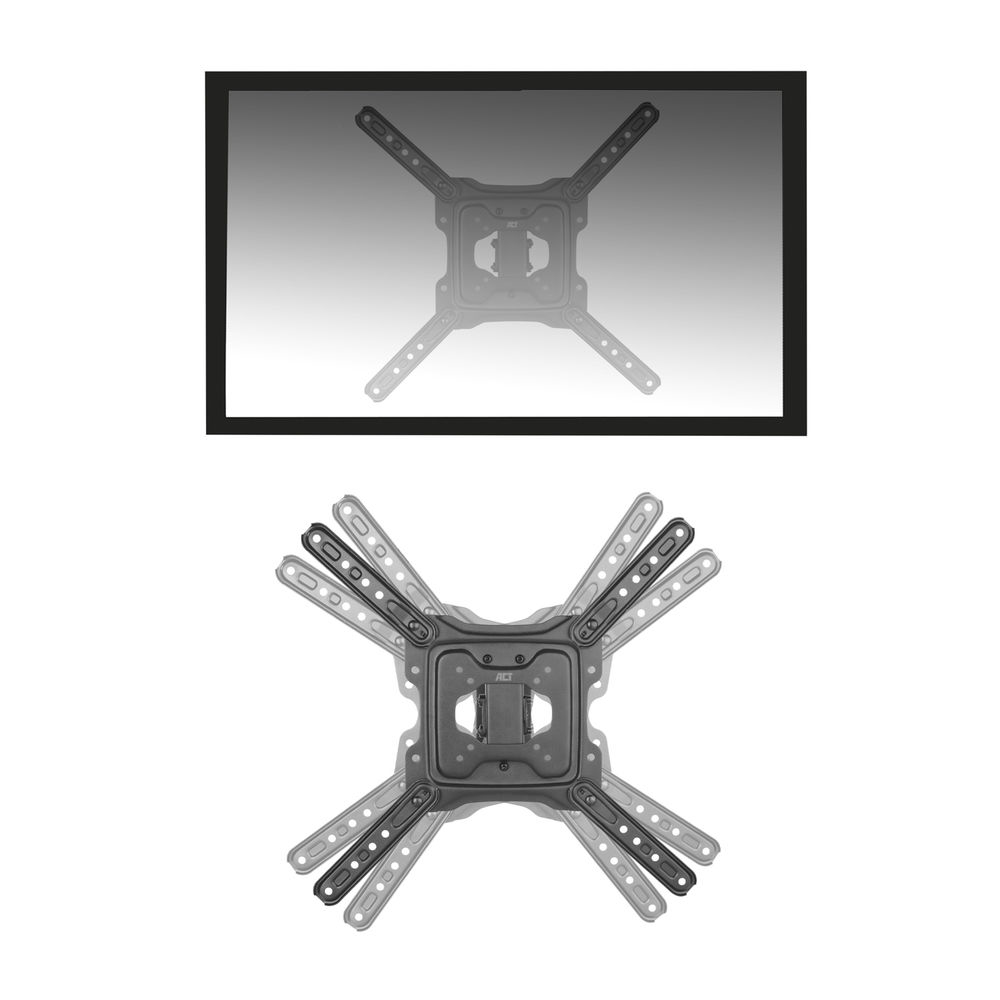 ACT Full motion TV en monitor wandsteun, 23" tot 55", VESA - Afbeelding 4