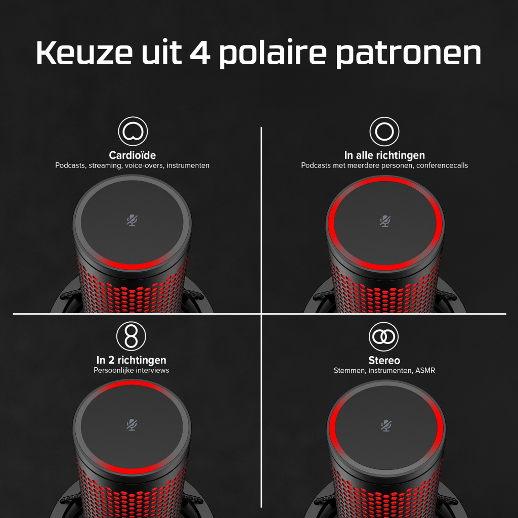HP 872V1AA microfoon Zwart Podcastmicrofoon - Afbeelding 15