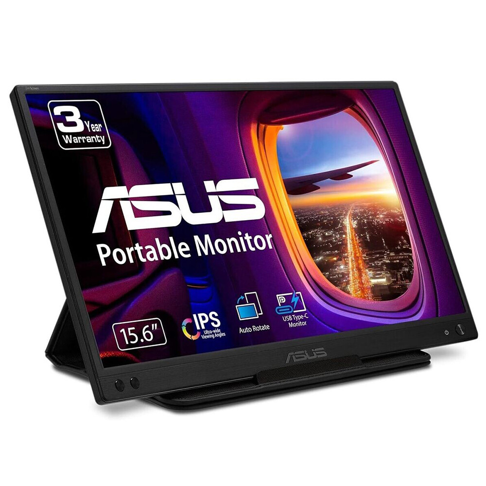 ASUS ZenScreen MB166C computer monitor 39,6 cm (15.6") 1920 x 1080 Pixels Full HD LED Zwart