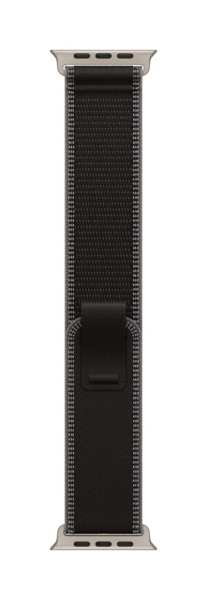 Apple MFT94ZM/A slimme draagbare accessoire Band Zwart, Houtskool Titanium, Polyester, Spandex, Nylon