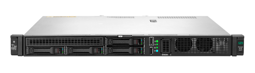 HPE ProLiant DL20 Gen11 6333P 3.1GHz 6c 1P 1x32GB-U 4SFF 2x480GB SSD 1x1000W PS EU server 960 GB Rack (1U) Intel® Xeon® 3,1 GHz - Afbeelding 6