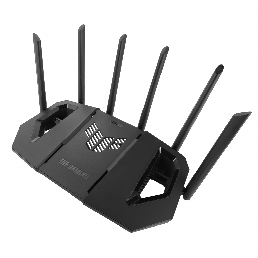 ASUS 90IG0A30-MO9C00 draadloze router 2.5 Gigabit Ethernet Tri-band (2,4 GHz / 5 GHz / 6 GHz) Zwart - Afbeelding 6