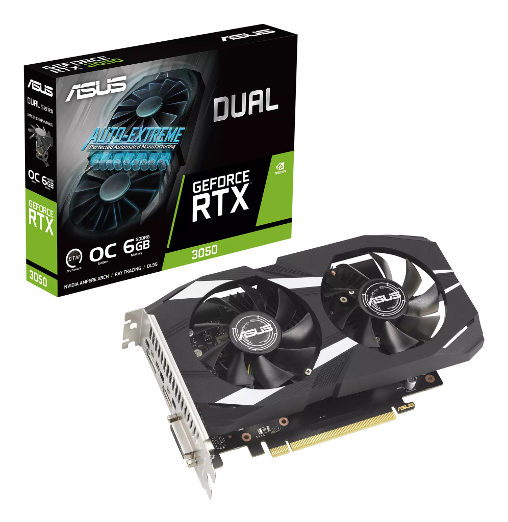 ASUS Dual -RTX3050-O6G NVIDIA GeForce RTX 3050 6 GB GDDR6 - Afbeelding 10