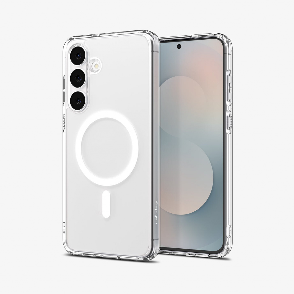 Spigen Ultra Hybrid Metal Ring (MagFit) mobiele telefoon behuizingen 17 cm (6.7") Hoes Transparant, Wit - Afbeelding 3