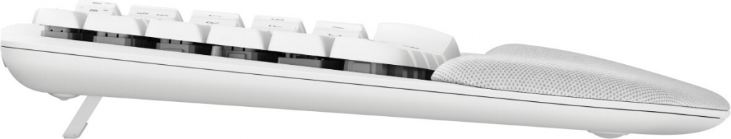 Logitech Wave Keys for Mac toetsenbord Thuis/Werk Bluetooth AZERTY Frans Wit - Afbeelding 5