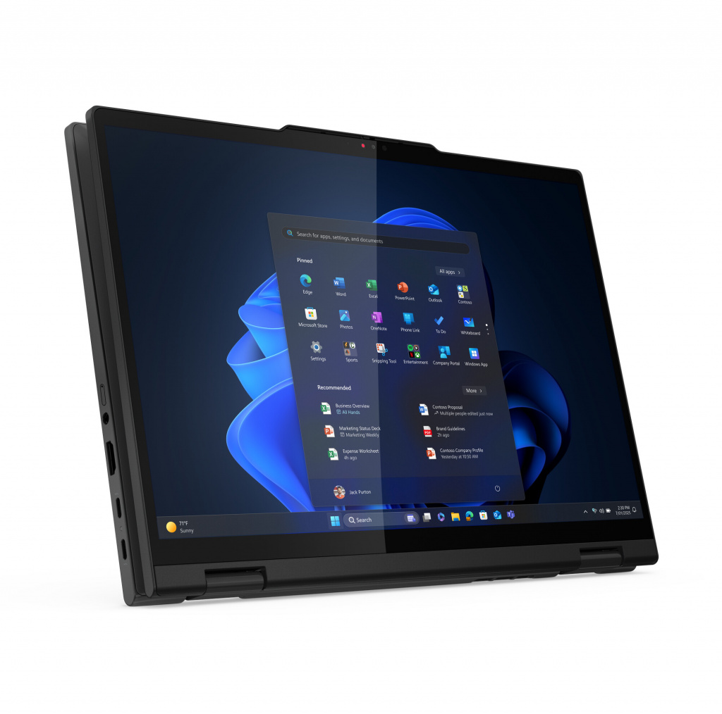 Lenovo ThinkPad T14s 2-in-1 Gen 1 Intel Core Ultra 7 255U Hybride (2-in-1) 35,6 cm (14") Touchscreen WUXGA 32 GB LPDDR5x-SDRAM 1 - Afbeelding 9