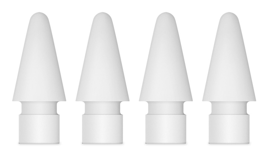 Apple MX763ZM/A accessoire voor styluspennen Wit 4 stuk(s)