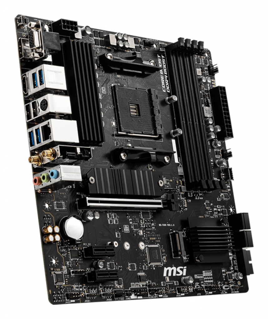 MSI B550M PRO-VDH WIFI moederbord AMD B550 Socket AM4 micro ATX - Afbeelding 4