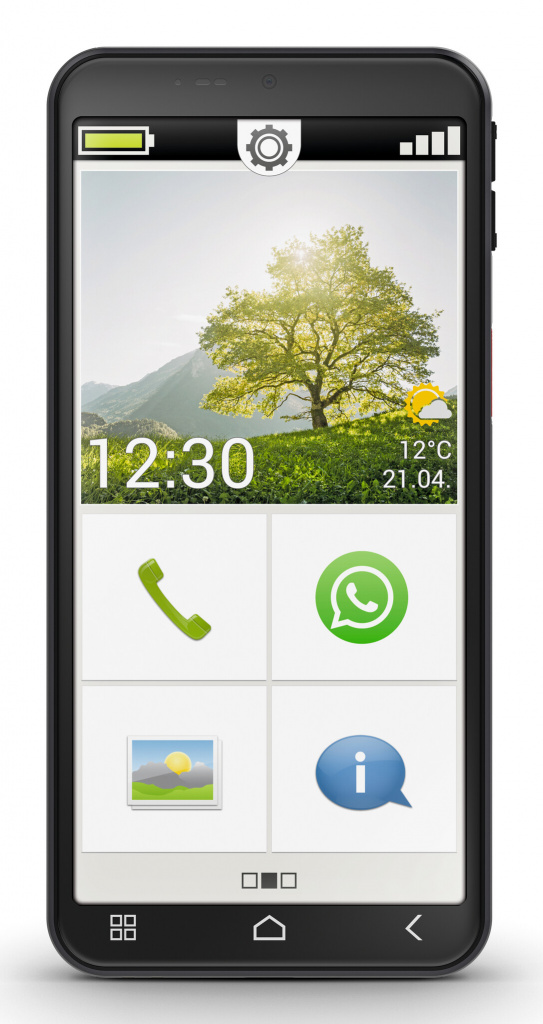 Emporia emporiaSMART.7lite 13,8 cm (5.45") Single SIM Android 15 4G USB Type-C 6 GB 128 GB 3500 mAh Zwart - Afbeelding 9