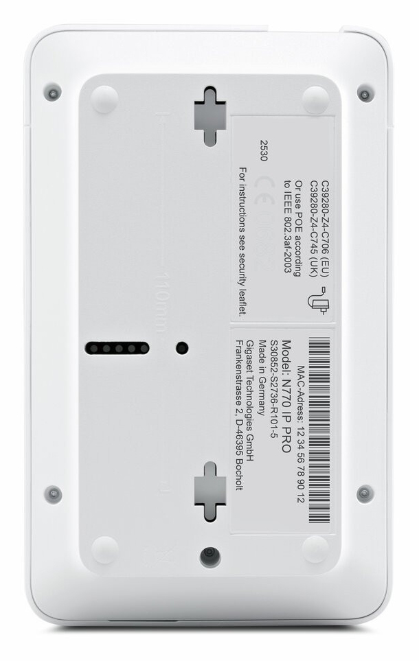 Gigaset N770 IP Pro DECT basis station Wit - Afbeelding 11
